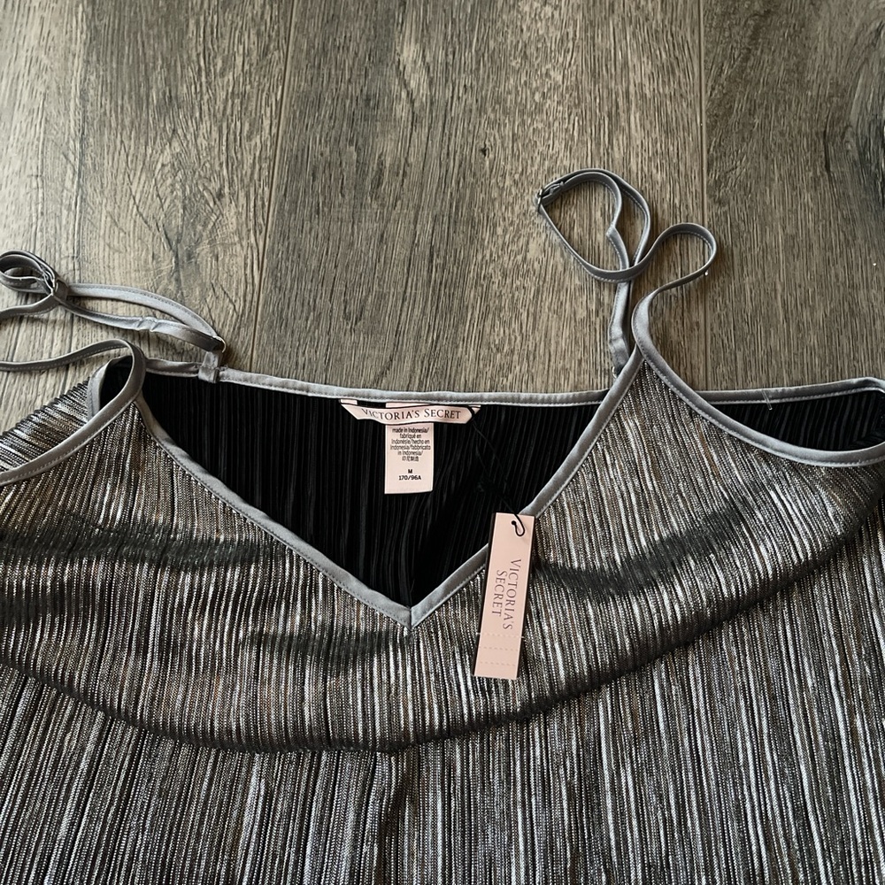 Victoria's Secret Metallic Silver Camisole - Picture 2 of 7